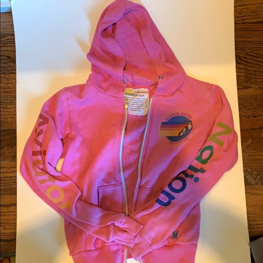 Girls Aviator Nation Hoodie
